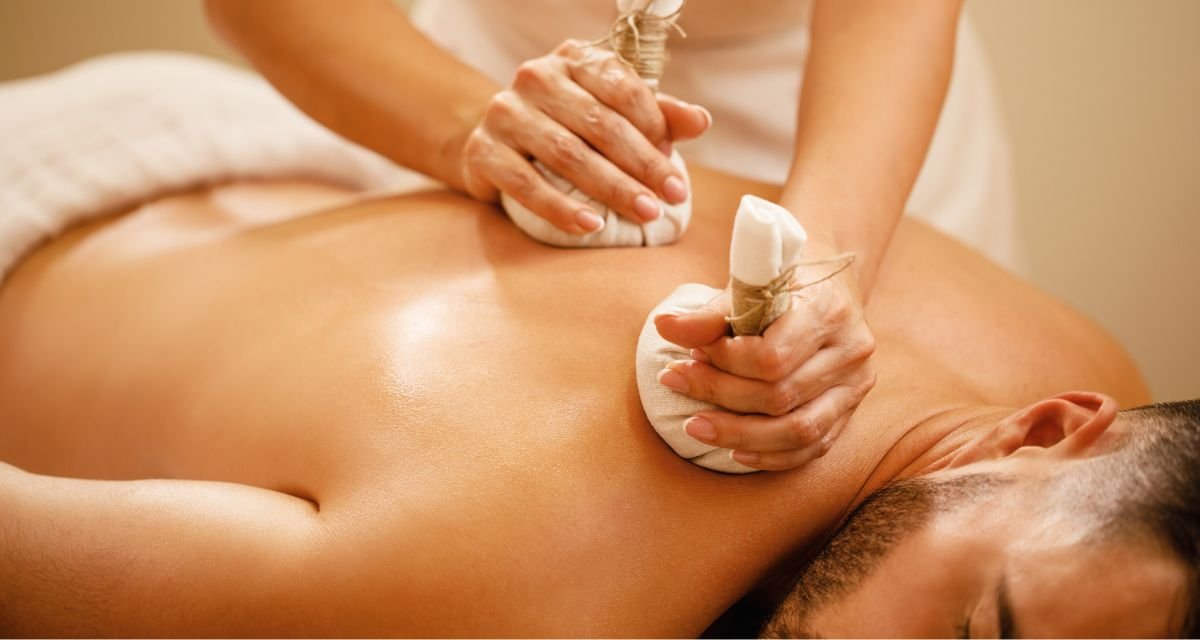 Ayurvedic stress relief massage for relaxation in Dubai