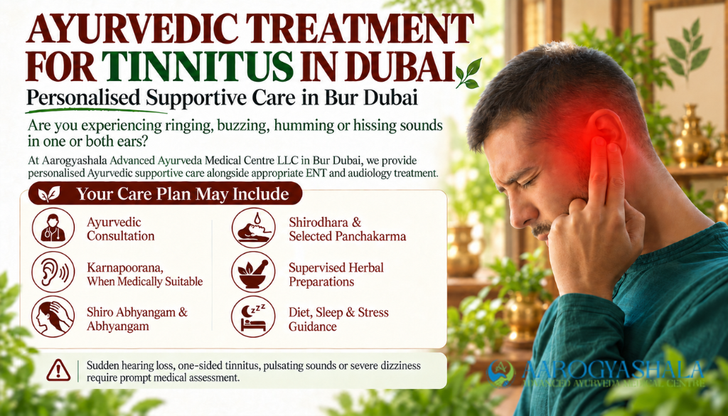 Ayurvedic treatment for Tinnitus in Dubai