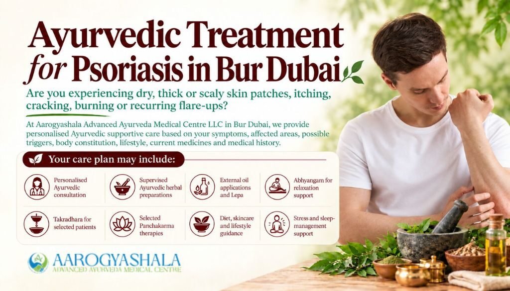Ayurvedic treatment for Psoriasis in Bur Dubai