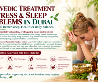 Ayurvedic treatment for Stress in Dubai