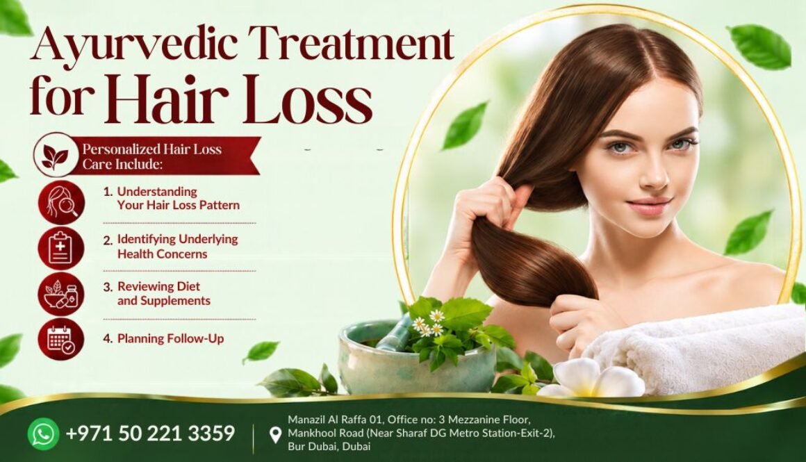 Ayurvedic Treatment for Hair Loss in Bur Dubai