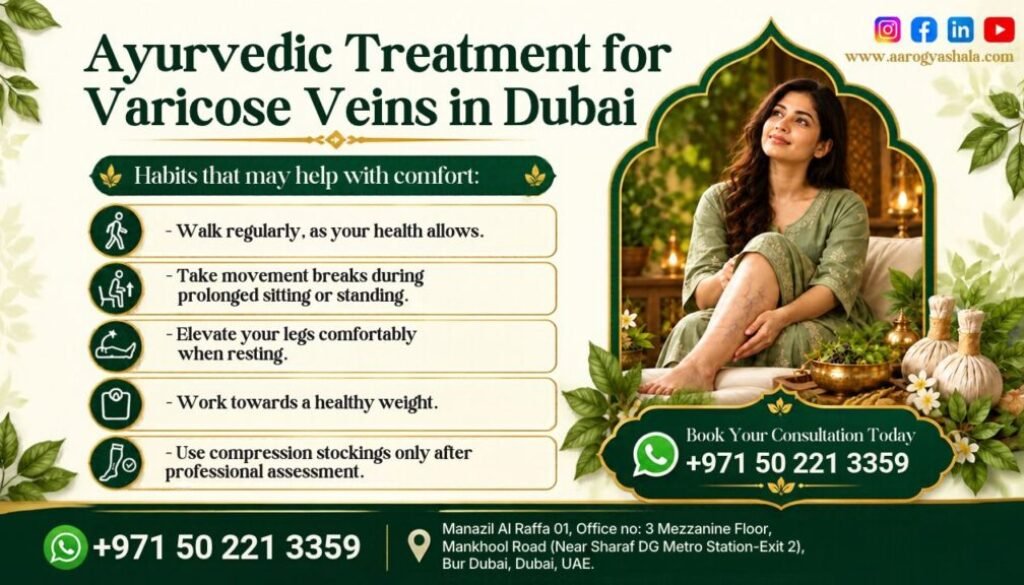 Ayurvedic Treatment for Varicose Veins in Dubai